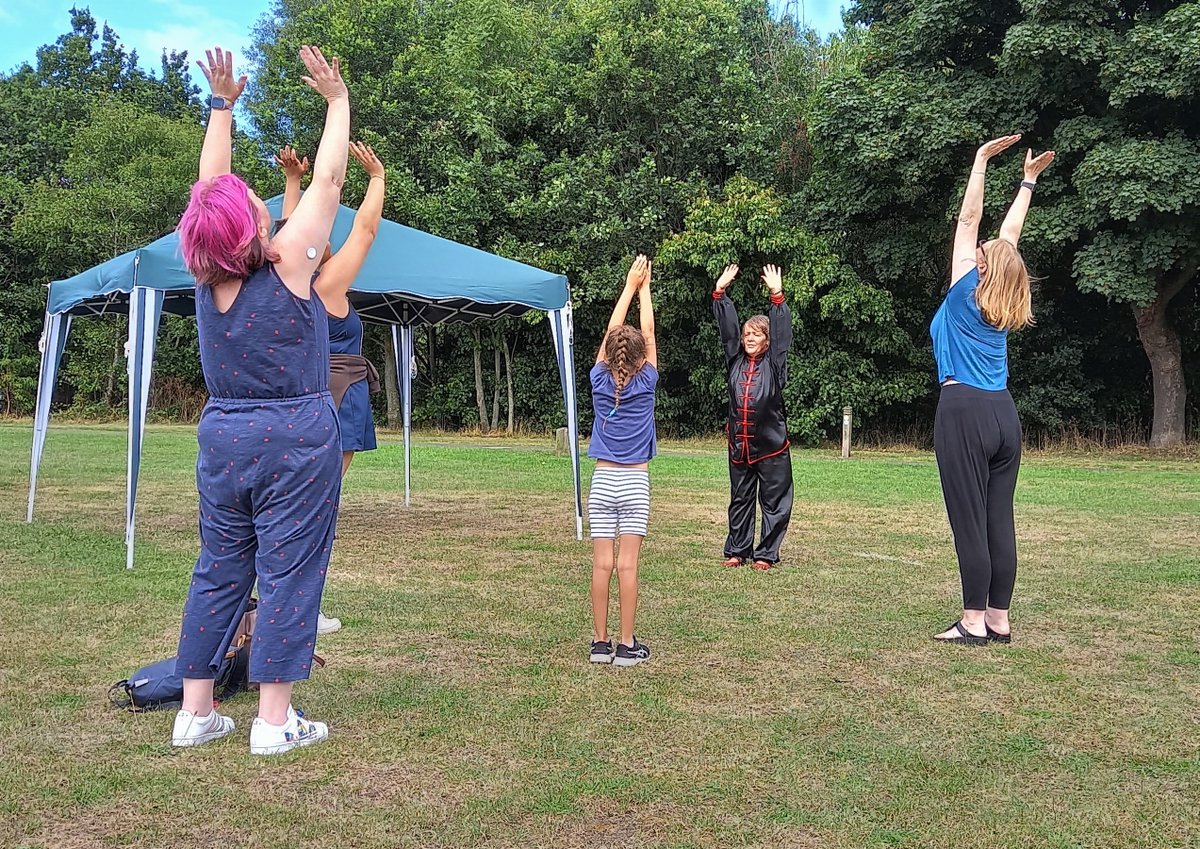 WalsallCouncil's tweet photo. A great turnout at the #TriItWalsall event, which took place at Reedswood Park on 4 August. 

Residents had the opportunity to take part in free activities including cycling, judo, cricket, wheelchair basketball and many more. 

Thank you to everyone for their support. 

#B2022 https://t.co/kYhAxpunR0