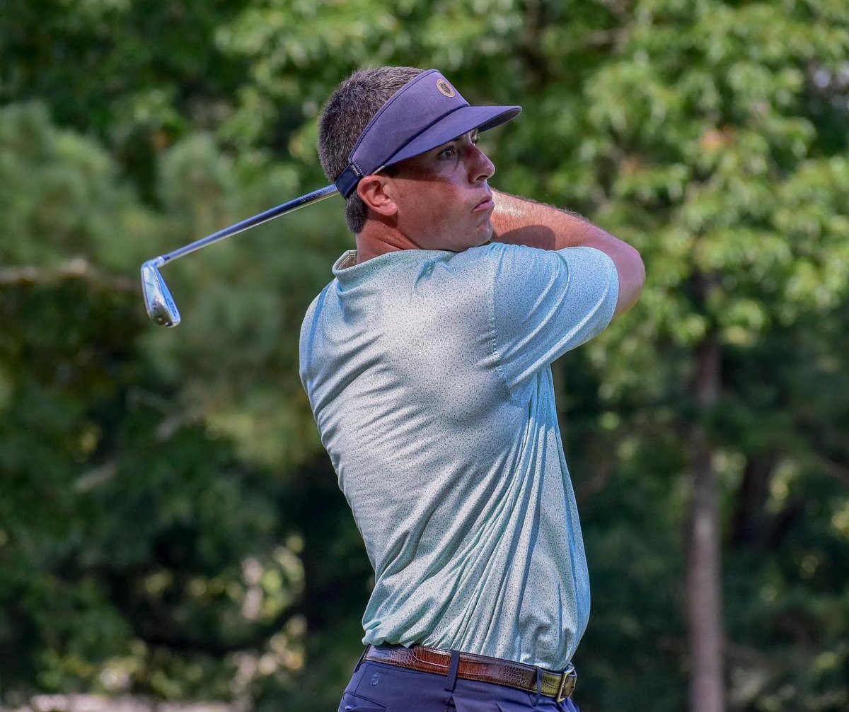 bamagolf's tweet photo. We have our round leaders! π Alex Balog fired an impressive seven-under 64. #StateMatchPlay Claud Cooper carded a three-under 68 to lead Round One of the 2nd Alabama #StateSeniorMatchPlay. Round Two of stroke play qualifying begins tomorrow at 7:30 a.m. off #1 and #10! https://t.co/DKq7ZUan45