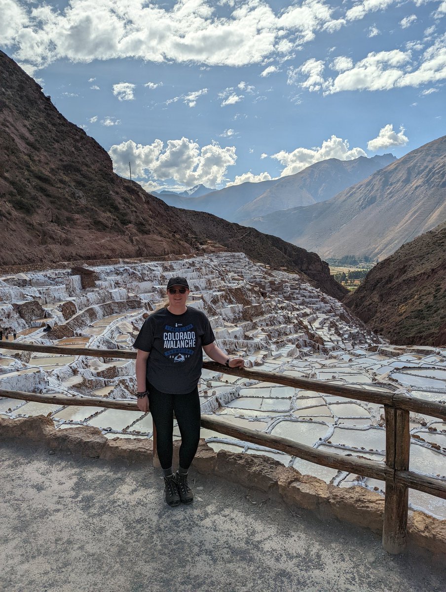 RT @Kelsey14298118: @Avalanche Maras Salt Mines, Peru

Gotta rep the Stanley Cup Champions no matter how far! https://t.co/2oe3CE87Tr