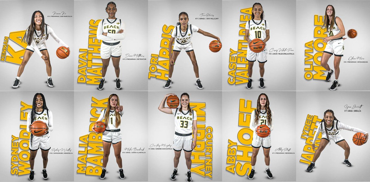 LBSUWBB's tweet photo. WELCOME THE BE/\CH FAMILY https://t.co/tgAI57D5FY