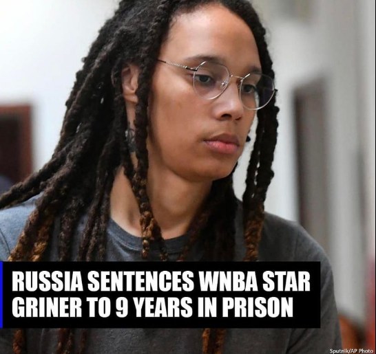 Brittney Griner got 9 years in a Russian prison.
Oh my...
The Race Card failed.
The LGBT Card failed.
The Sports Star Card failed.
Now, you're begging the country you despise for help.
Oh my.