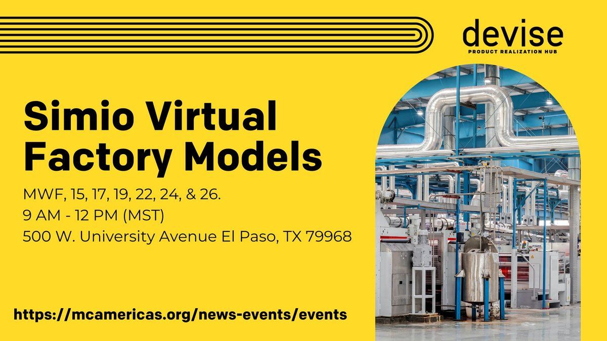 BioEPJ's tweet image. Would you like to understand the basics of simulation and Virtual Factory Model #development?

This course is designed to introduce the fundamentals of #simulation and #SimioSoftware.

Register here: bit.ly/3zfbCWF

#Device #BIO