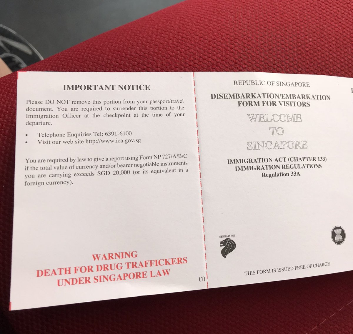 pamroach1's tweet image. Different countries have different laws regarding drug possession. Russia has its law. Singapore has the death penalty! Globe trotting athletes take note.