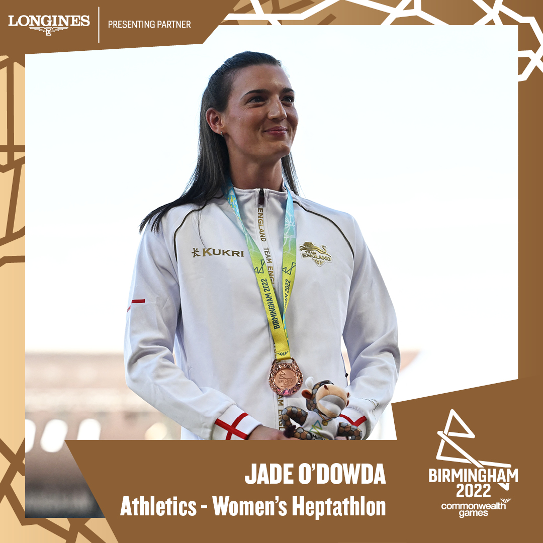 birminghamcg22's tweet image. 😍

Our three home nation winners from Women's Heptathlon🥇🥈🥉 

@johnsonthompson @kateoconnor2 @jadeodowda
@TeamEngland @GoTeamNI 
#CommonwealthGames #Birmingham22