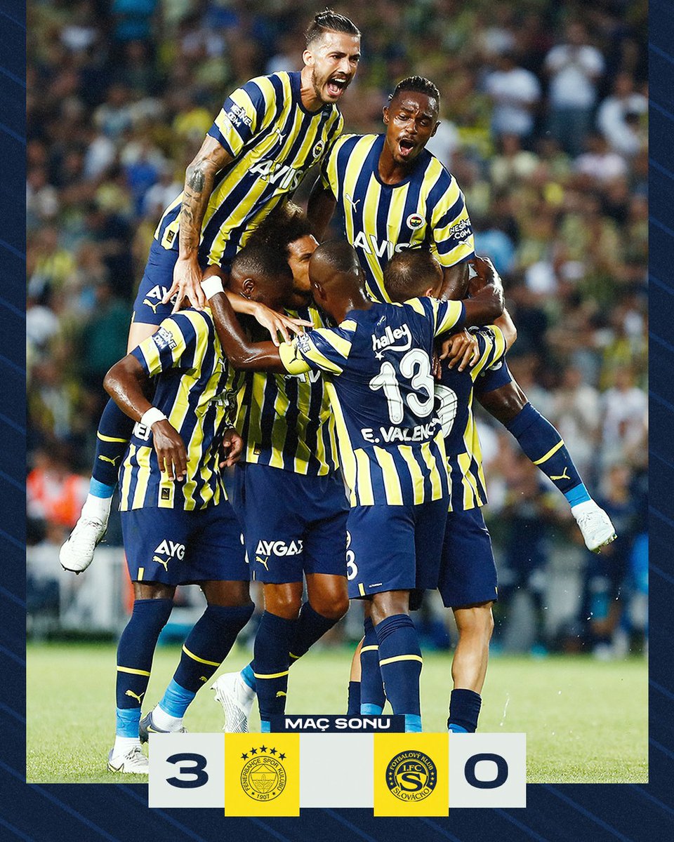 Maç Sonucu | Fenerbahçemiz 3-0 Slovacko #FBvSLV

TEBRİKLER FENERBAHÇEM