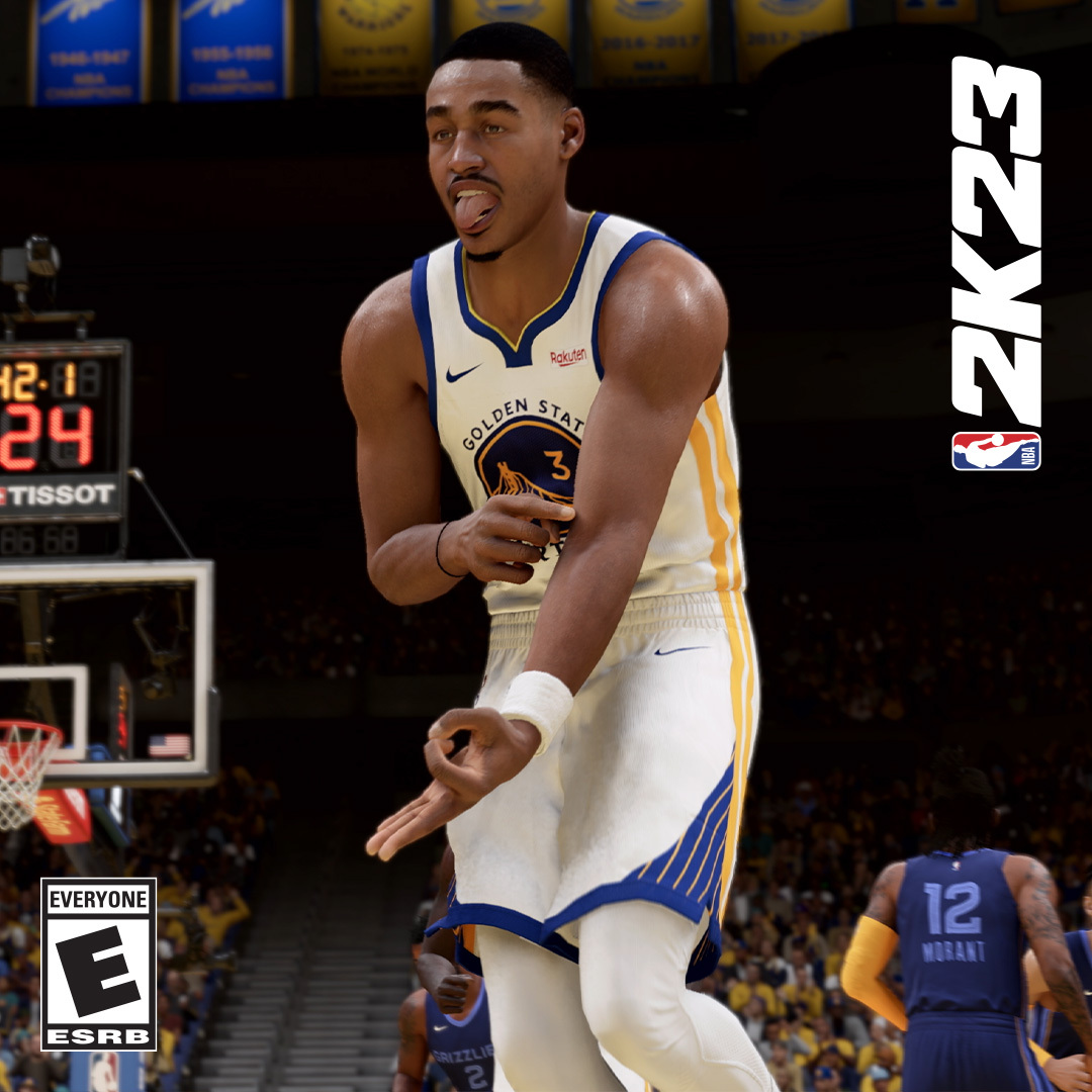 Art imitates life. @NBA2K || #DubNation