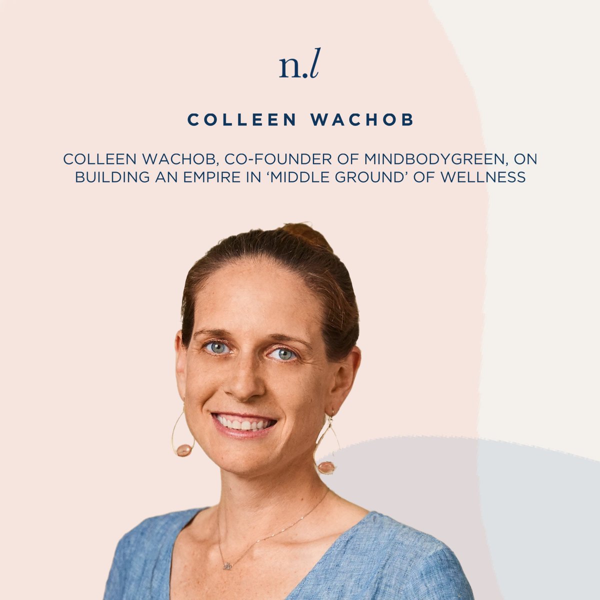 Meet <a href="/ColleenWachob/">Colleen Wachob</a>, Co-Founder &amp; Co-CEO of <a href="/mindbodygreen/">mindbodygreen</a>, the pioneering lifestyle &amp; media brand that helps individuals #thrive across every element of their #wellbeing. We chat about how the alt health space has evolved over the past decade &amp; much more: nue.life/journal/collee…