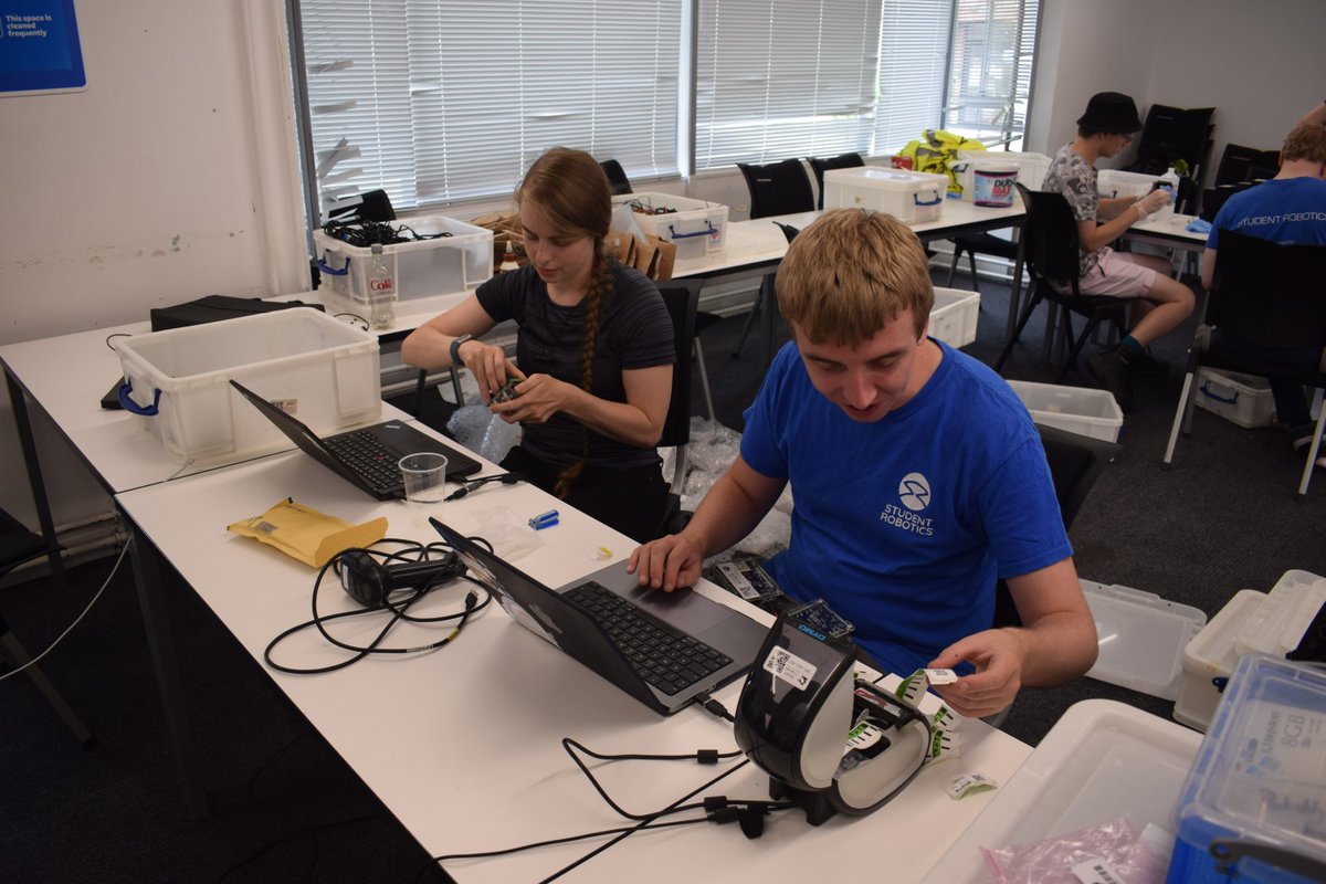 studentrobotics's tweet image. Last Saturday, our fantastic volunteers sorted, cleaned, and tested the kit ready to ship to our teams this October.

Volunteer with Student Robotics srobo.org/volunteer

#srobo #srobo2023 #stem
