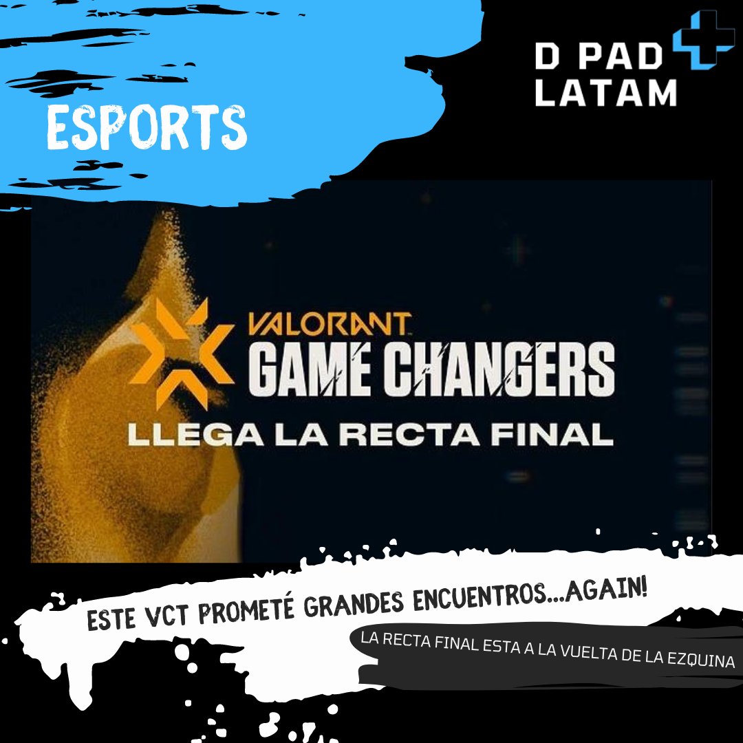 DpadLatam's tweet photo. Se pica con todo y a nada, de la recta final...👀

Lee está y otras noticias en 🌐 https://t.co/sohjpmQ20H

#VCT #esports #Valorant #Gaming #Gamers #RiotGames https://t.co/eLtLUaNYO3
