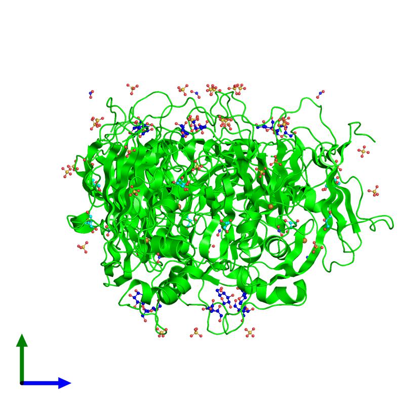 PDBimagebot's tweet photo. 'Nitrite-bound MSOX movie series dataset 65 (52 MGy) of the copp..' published in Proc Natl Acad Sci.. Find it at https://t.co/lFTGANrdQs https://t.co/VarkVnGMBu