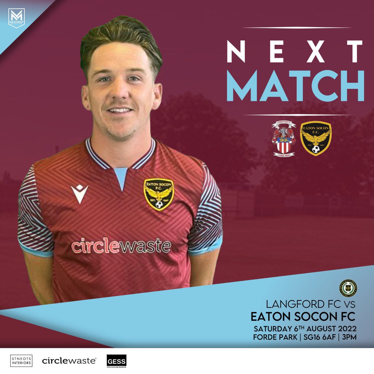 Our first ever fixture at step 6 is this Saturday away at <a href="/LangfordFC1/">Langford Football Club</a> with a 3pm KO. Get over and get behind the lads! @SSML2022 <a href="/squeezefootball/">Squeeze</a> <a href="/blackcatradio/">Black Cat Radio</a> <a href="/SpartanSMFL/">Spartan South Midlands</a>