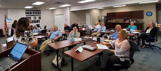 Today at Big I Michigan headquarters, Chief Learning and Talent Officer Caryn Bedford is teaching our Certified Insurance Educator program for members &amp; colleagues looking to teach, or create instruction for members.