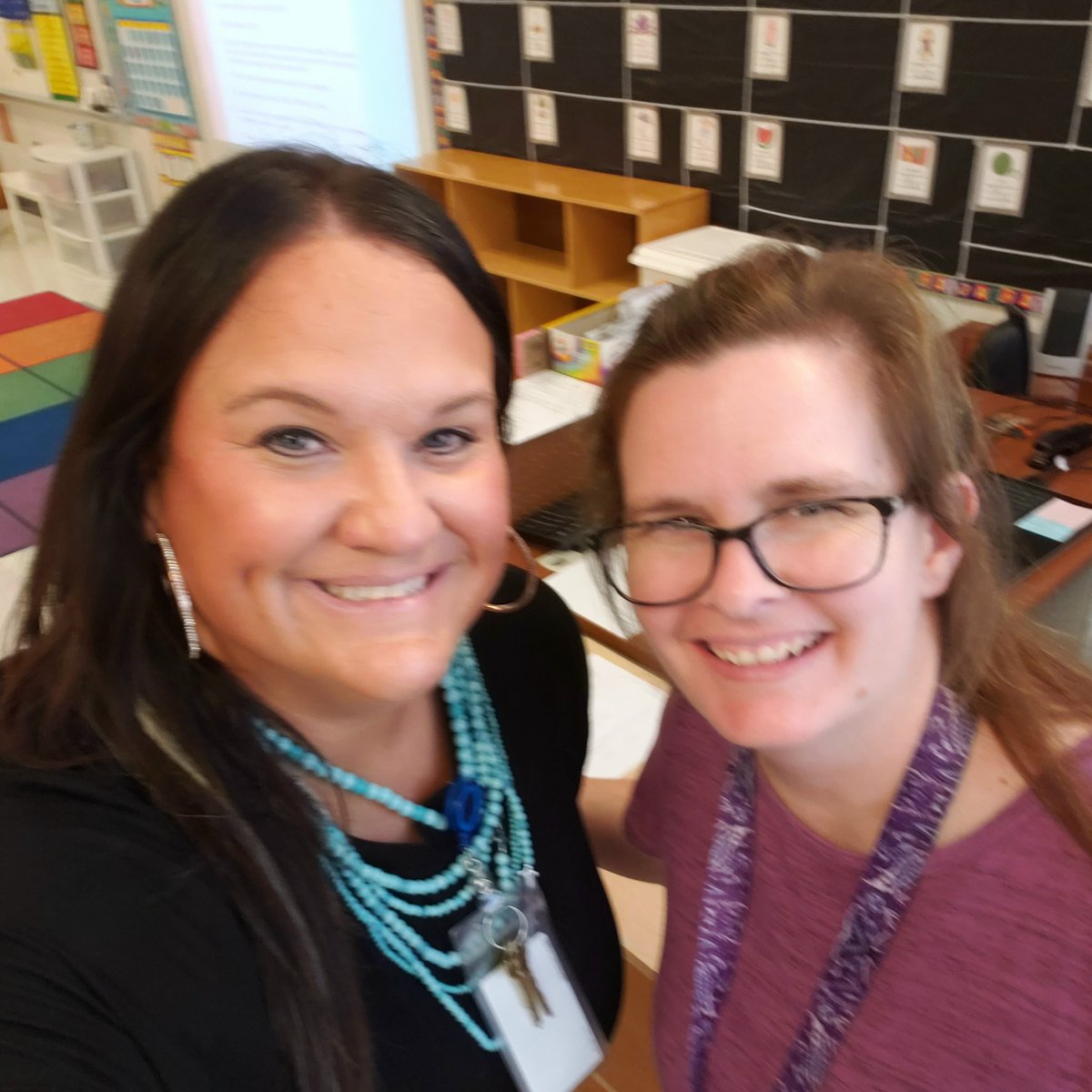 CourtChan36's tweet photo. Kinder teachers at Lamar worked hard to prepare for Meet the Teacher! They were ready to meet students and parents! #choosemwisd #lamar #kinderrocks #meettheteachers https://t.co/GFLlJ43Hsg
