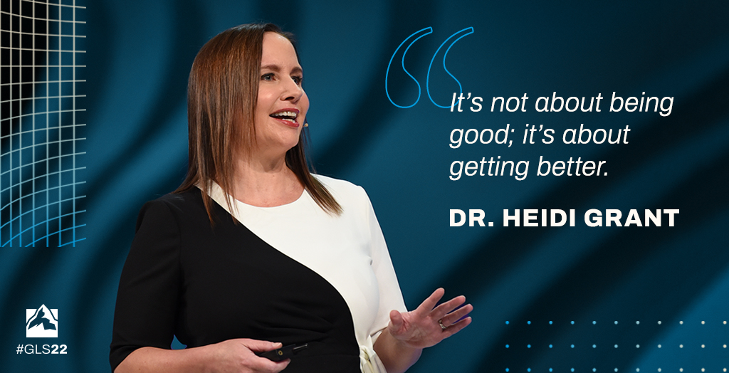 Such a good talk with <a href="/heidigrantphd/">Heidi Grant</a> 🔥🔥🔥 #GLS22