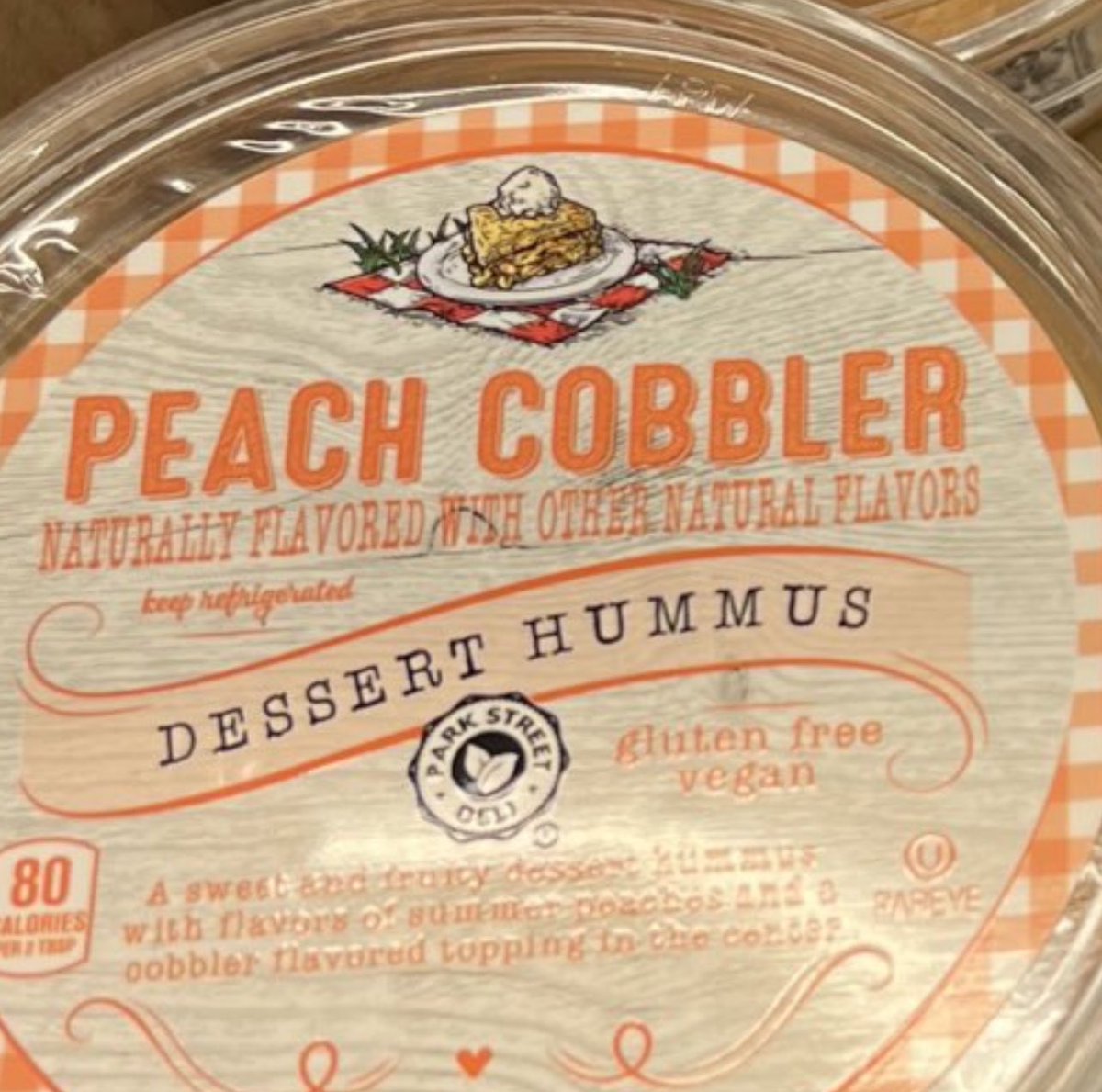 CDubbs's tweet photo. Dessert Hummus?
“Naturally flavored with other Natural Flavors” 🤔
What?..is this some kind of Frankenstein experiment?
Hard Nope from me 😐
#ScienceExperiment
#NotRealFood https://t.co/QvzjAj5Yyp
