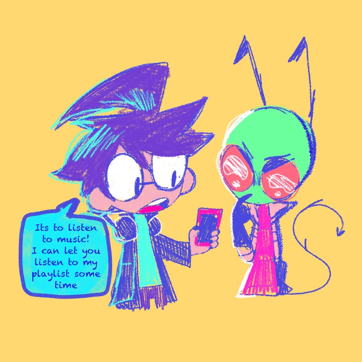spacebunny_soda's tweet photo. #invaderzim #twotrucks https://t.co/SaeRUgvpVj