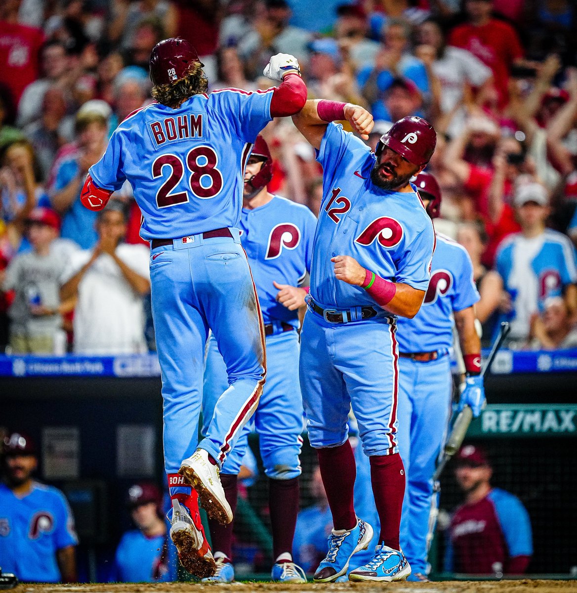 Phillies's tweet photo. We love Bohmruns 😉 https://t.co/t4L3VfGxFj