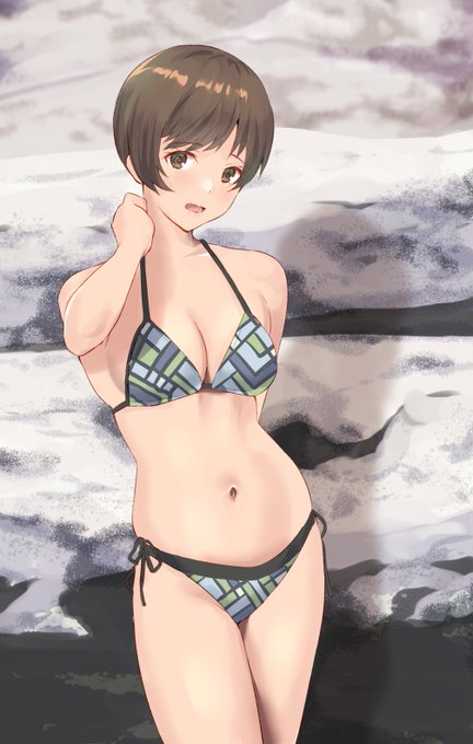 #スーパーリアル麻雀
#豊原エツ子
#絵描きさんと繋がりたい

久しぶりのエツ子さん👙 