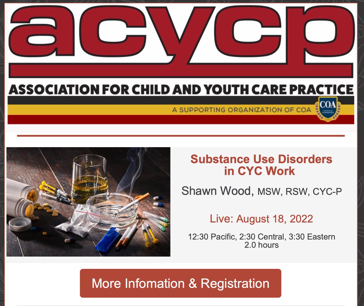 acycp's tweet photo. Don't miss our important webinars for August and September!
https://t.co/Iy7W1QMqAG https://t.co/CI5eBAyftO