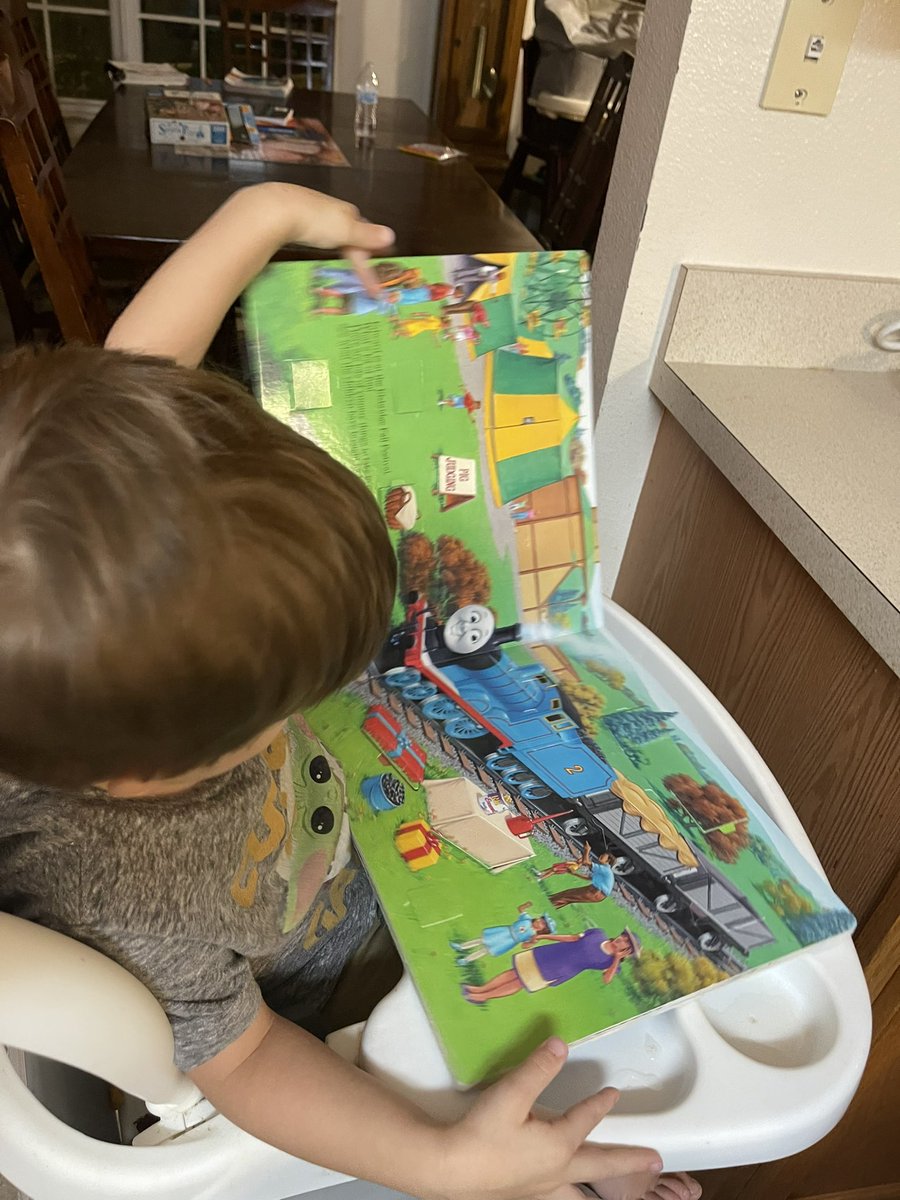 HEdfoundations's tweet photo. I’m grateful for books. I’ve been reading Thomas for many many years #books #thomasthetrain #homeschool #literacy https://t.co/ZBzvYTFuOU