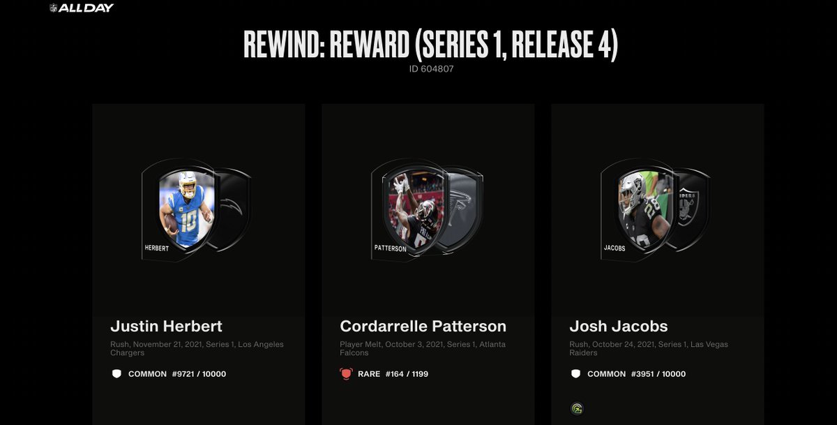 Common Rewind Pack!
+EV---and a rare (1 in 10 odds)
Overall, happy with this <a href="/NFLALLDAY/">NFL ALL DAY</a> challenge, and look forward for more to come!