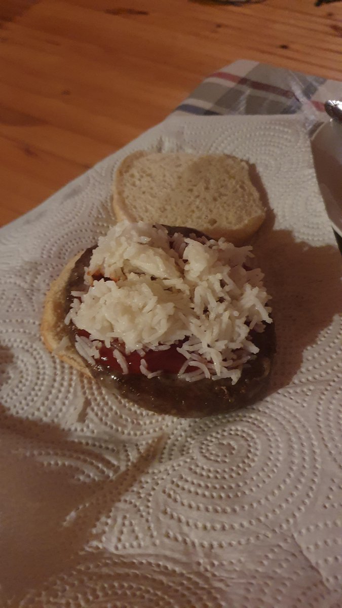 Curious on people's takes. Is rice on a cheeseburger a food crime or just perfectly reasonable? I naturally think its the latter.