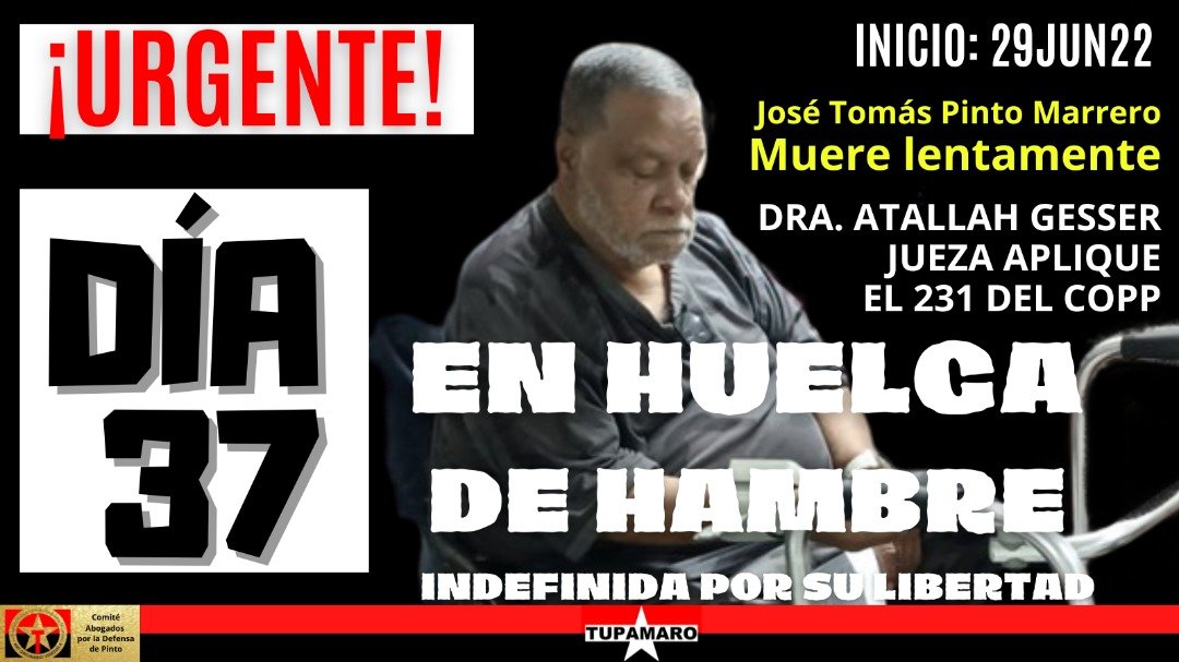 #MedidaSustitutivaParaPintoYa   <a href="/MinpublicoVEN/">Ministerio Público venezolano</a> 
<a href="/NicolasMaduro/">Nicolás Maduro</a>
<a href="/TSJ_Legitimo/">TSJ_Legítimo</a> <a href="/UNReliefChief/">Tom Fletcher</a> 
<a href="/ONU_es/">Naciones Unidas</a> <a href="/cepal_onu/">CEPAL</a> <a href="/MariaesPueblo/">María Alejandra Díaz Marín🐞🦗🦎🐝🐜</a> <a href="/ErikaOSanoja/">Érika Ortega Sanoja</a> <a href="/WalterDossier/">Walter Martínez</a> <a href="/evoespueblo/">Evo Morales Ayma</a>
<a href="/LulaOficial/">Lula</a> <a href="/BEBANEGRA/">❣️🌹 BEBANEGRA 🌹❣️</a> <a href="/MashiRafael/">Rafael Correa</a> <a href="/FosforitoTropa/">#TROPA #ONCA</a>
@mangozurd <a href="/MemaEmma53/">CHAVEZ</a> <a href="/TarekWiliamSaab/">Tarek William Saab</a> <a href="/TSJ_Venezuela/">TSJ Venezuela</a>