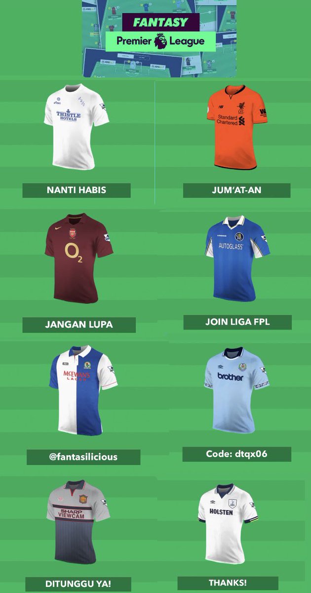pagi
pagi..
<a href="/premierleague/">Premier League</a> di depan mata, jangan lupa final draft team dan join liganya <a href="/footballicious/">The Footballicious ©</a> ⬇️
