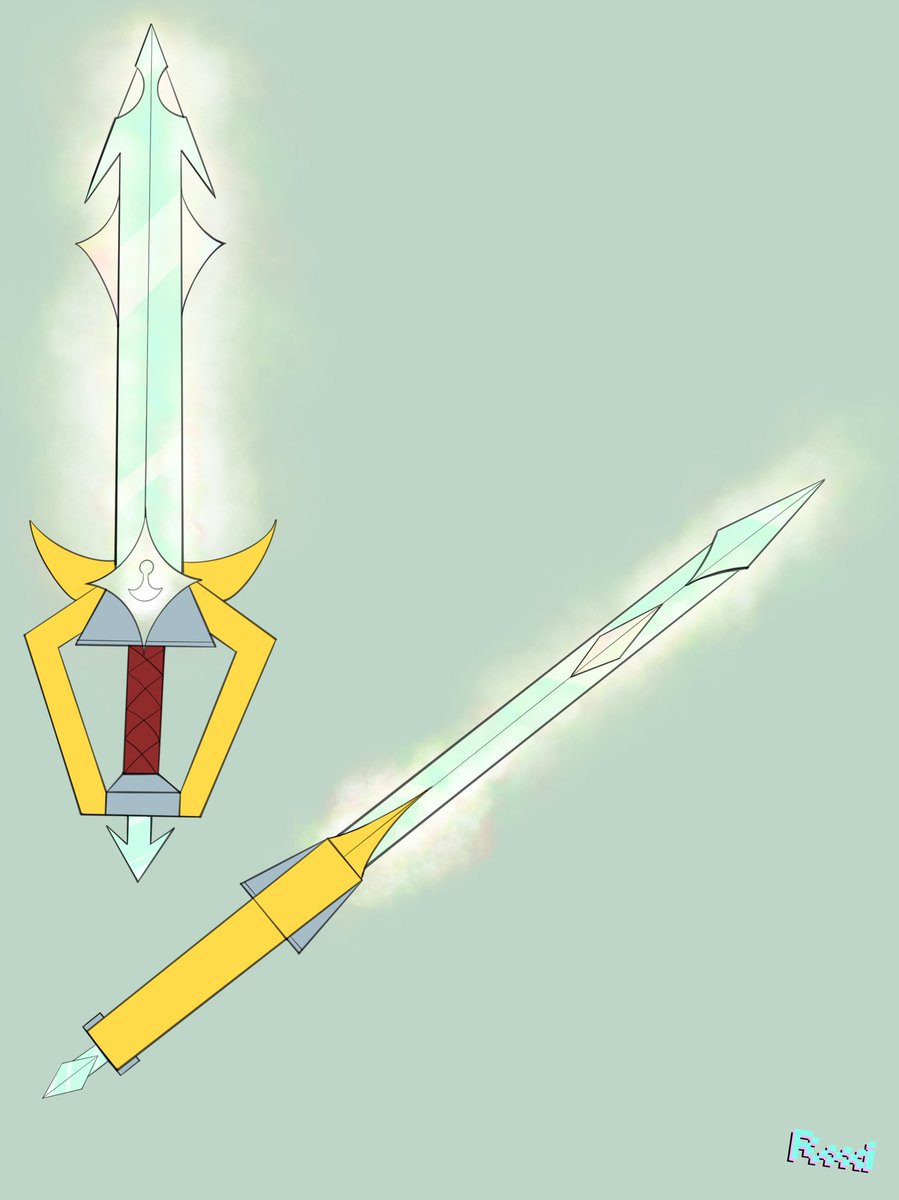 GhostChan3's tweet photo. This is Akira's signature weapon, the blade of faith. Light diamond blade swords, capable of opening up gateways between the human and blight world
(I did a rework on the swords around the statue)
#illustration #storycharacter #weapondesign #originalcharacter https://t.co/cPV39tvzG3