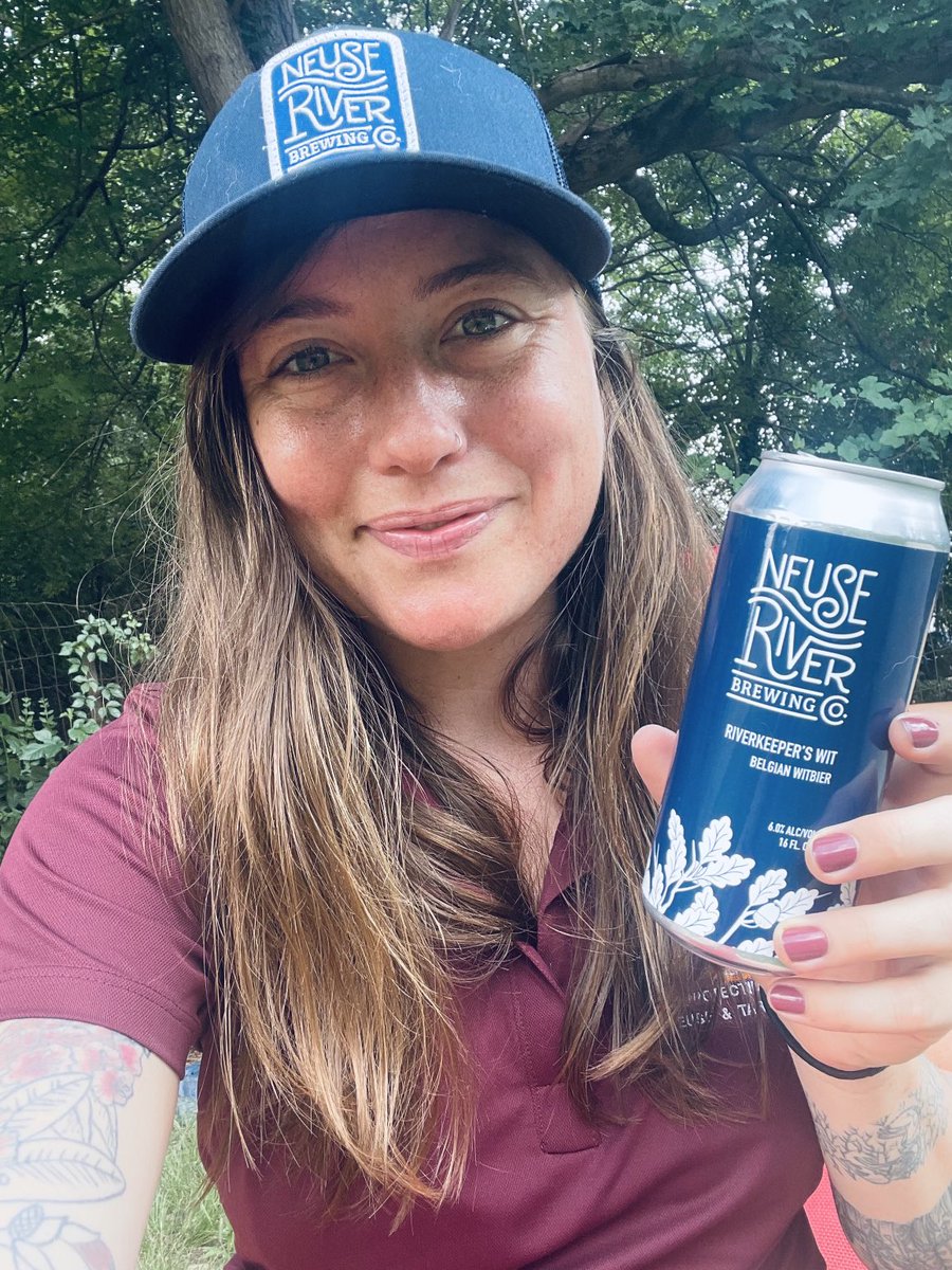 Thankful to ⁦<a href="/NRBrewingCo/">Neuse River Brewing & Brasserie</a>⁩ for supporting ⁦<a href="/SoundRiversNC/">Sound Rivers</a>⁩ and the Neuse Riverkeeper! Keep up the good brews!