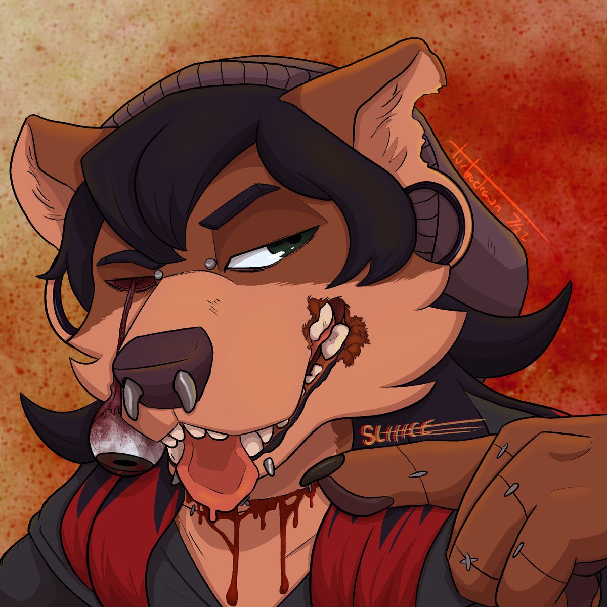 turbodrawn's tweet photo. #Artfight2022 thread (my highest attack rate to date): Pt 3

Harmony Clef for @Tohpika 
Grim for GrimFleshTailor on AF
Kern for UnluckySidequest on AF

#artfightteamwither https://t.co/X9TNGh6sSN