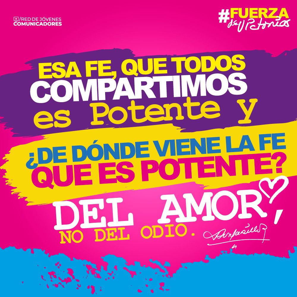 CristiamPrez's tweet photo. Con odio nunca más 🤍
#FuerzaDeVictorias https://t.co/pLHwk4boWN