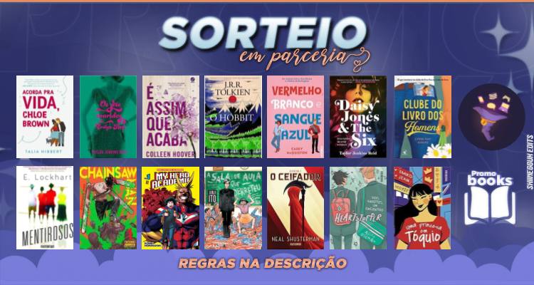 Promobooks4's tweet image. 📚SORTEIO DE LIVRO 📚

🏆 Valendo UM livro dentre as opções do banner!

↪️Regras:

- Seguir: @Promobooks4 e 
@mestredaspromos 
- Dar RT nesse tweet (sem citar)
- Comente qual livro gostaria 

Resultado: 11/08📚🍀