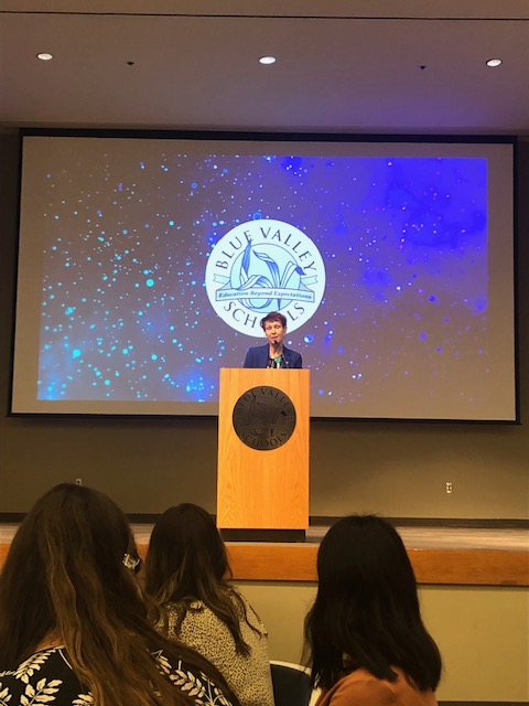 Today we welcomed 273 new teachers to Blue Valley.  Thank you for choosing to be an educator and thank you for choosing Blue Valley!