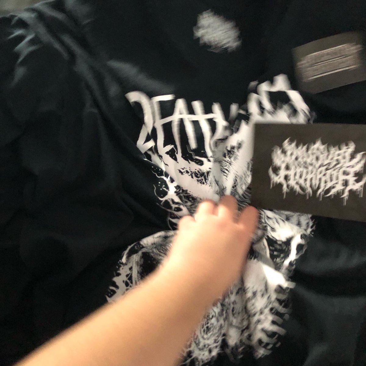 frankymoth's tweet photo. @UnusualHorror #deathgasm https://t.co/sFeMj9bAtt