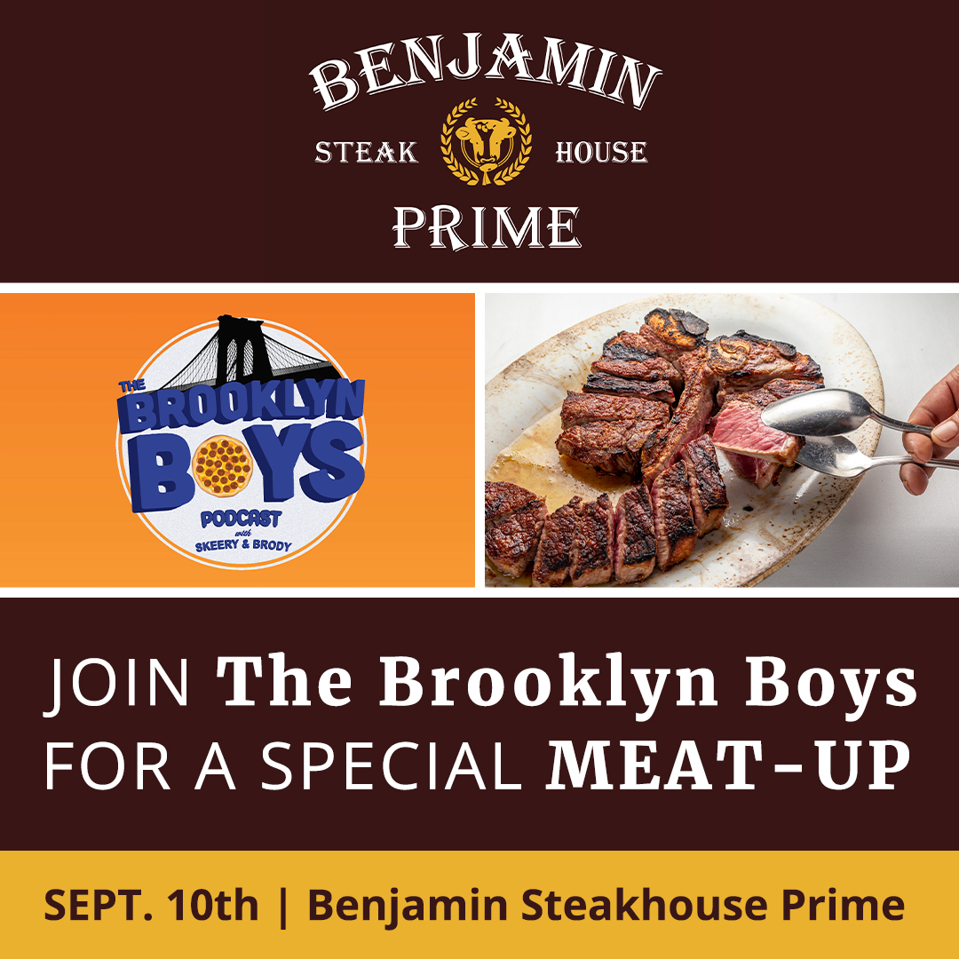 RT @Z100NewYork: Join @TheBrooklynBoys - @DavidBrody & @SkeeryJones for a special MEAT and greet on September 10th @BenjaminPrimeNY 😋🙌🎉 ➡️ benjaminsteakhouse.com/brooklynboys for reservations!