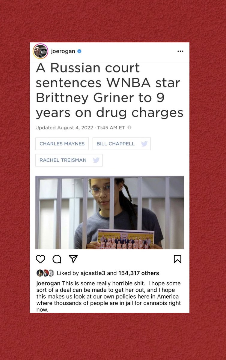 RightOnCrime's tweet photo. 💯 @joerogan! ROC Exec Dir & former U.S. Attorney @tolmanbrett can tell you why #overcriminalization is never the answer. This should make us look in the mirror. Bad federal & state laws in the U.S. take a toll on our economy & public safety. #PublicSafetyMatters https://t.co/60EarIF7oJ