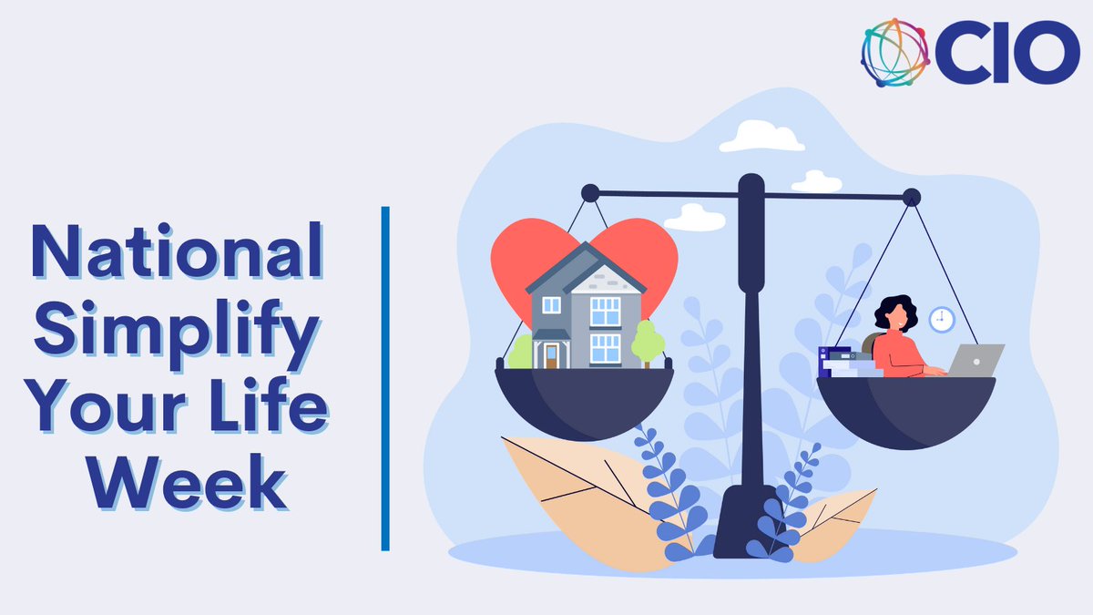 OCIO_DOL's tweet photo. With #NationalSimplifyYourLifeWeek coming to an end, it's an opportunity to declutter your space - and here are a few tips. 
🖨 Digitize what you can to save paper and the environment
📁 Organize your workspace to be more productive
📩 Filter your emails https://t.co/9BhanT8SCh