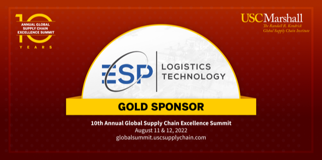 We are delighted to be a Gold Sponsor at this year’s Global Supply Chain Excellence Summit at <a href="/USCMarshall/">USC Marshall School of Business</a> on 8/11 &amp; 12. Check out the event and the registration details here: lnkd.in/ds4zcbh.

#supplychain #uscglobalsupplychainsummit #EsplogisticsTechnology #leaders