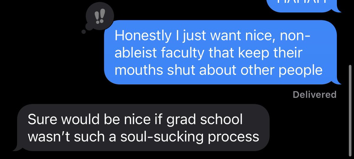 Did you have a ‘good time’ in graduate school? Asking for a friend 😂☠️