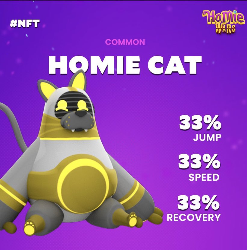 Ryan02020419's tweet photo. @gandalfcryptto @HomieWars is revealing an NFT skin everyday while we prepare for the highly anticipated Homie Wars #NFT minting event! Daily Challenges #P2EGem this one is π―ππ https://t.co/FPZek1exyW
