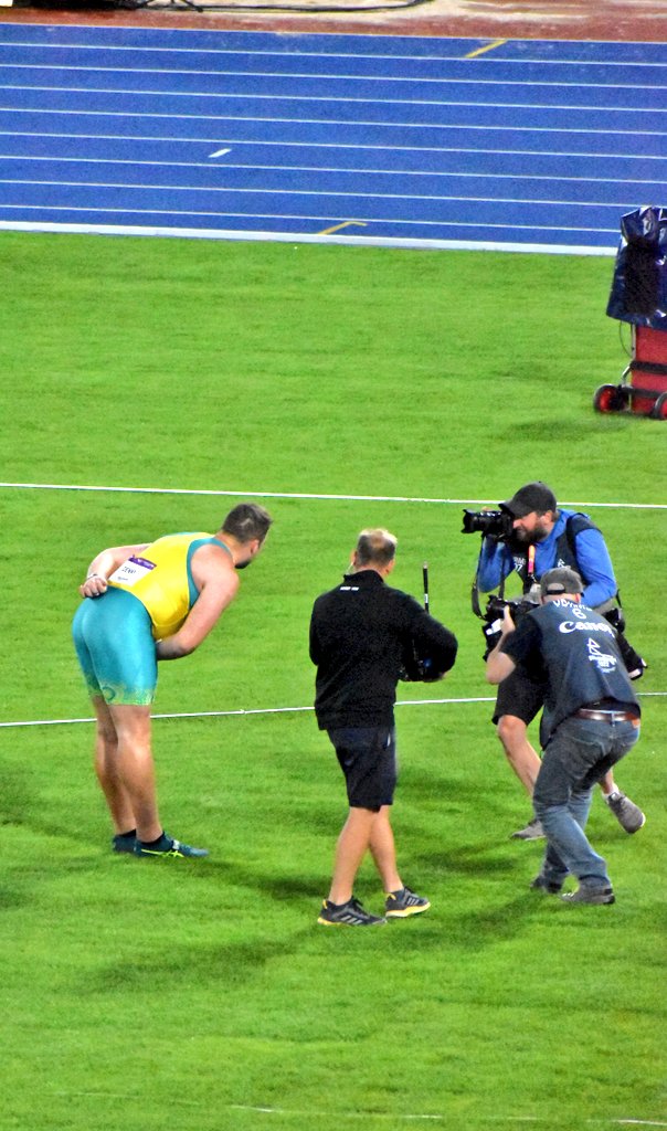 MATT DENNY YOU CHAMPION! 🇦🇺

Commonwealth Games Discus Gold Medallist! 67.26 💪🥇

<a href="/CommGamesAUS/">Commonwealth Games Australia</a> 
#ThisIsAthletics #BoldInGold