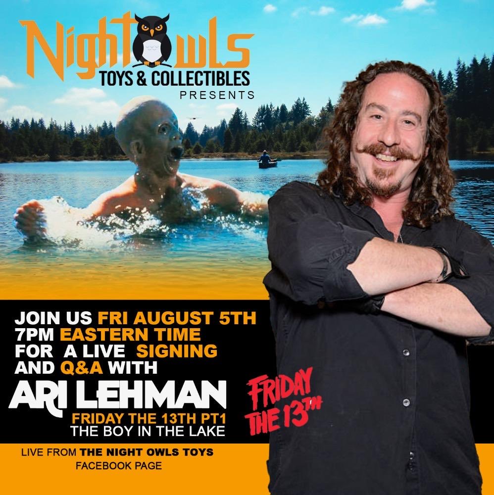 ARI LEHMAN - FIRST JASON tweet media