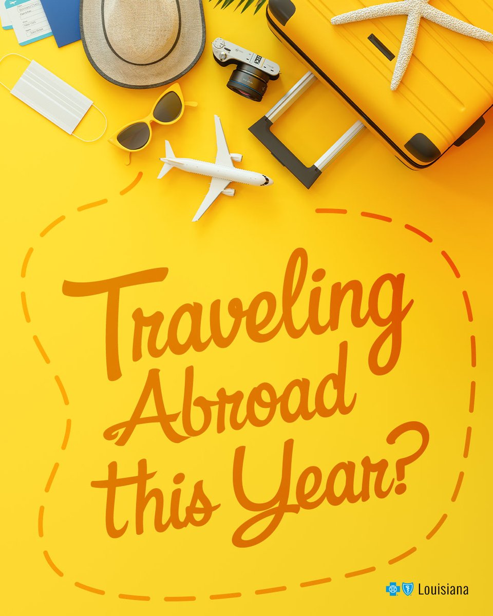 MyLouisianaBlue's tweet photo. Ready to explore the world? Make sure you have access to quality health care. We offer coverage for services your domestic medical plan may not cover. Open to anyone planning to travel internationally. Check it out today: https://t.co/jvq3in7B2b
#GeoBlue #InternationalTravel https://t.co/2eZjLiS49z