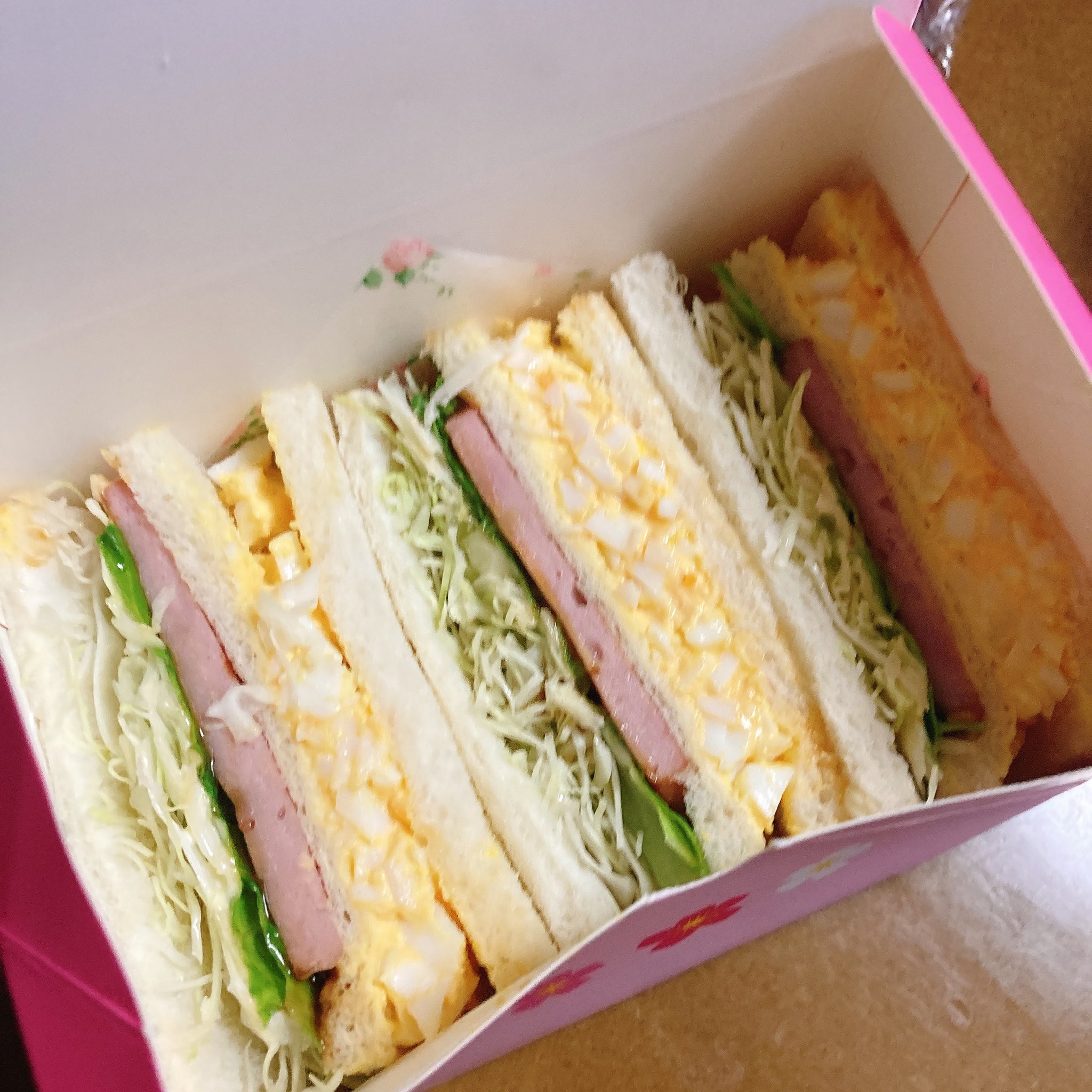 Satokoorzabal 本日のお弁当 ハムたまごサンド T Co Ysycmvvz Twitter Satokoorzabal 本日のお弁当 ハムたまごサンド T Co Ysycmvvz Twitter