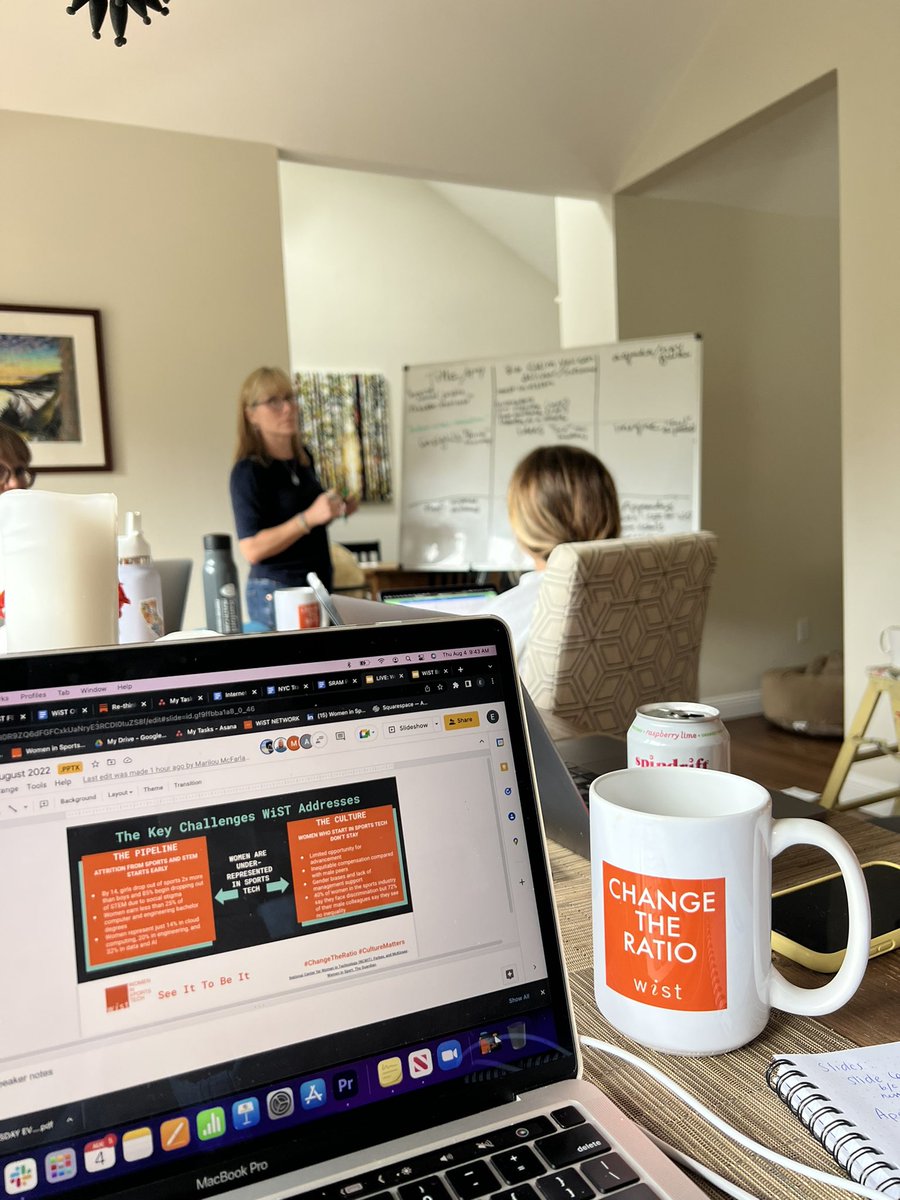 WomenSportsTech's tweet photo. When you all get to meet and work in person 🙌 

Having a blast at our annual WiST Team off-site 

#ChangeTheRatio https://t.co/P6XM4TiTAK