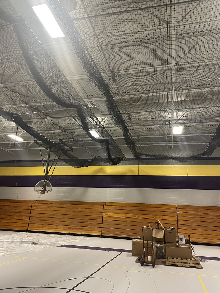 SHSTigersBall's tweet photo. Had the chance to check out the new batting cage that went up in the renovated Gym 2 last night! Can’t wait to utilize the new cage and get our guys even more quality reps! Big Thanks to @SherrardSchools for adding that to the plans! 🤘 #DevelopFirst https://t.co/9rAbOpVBMF