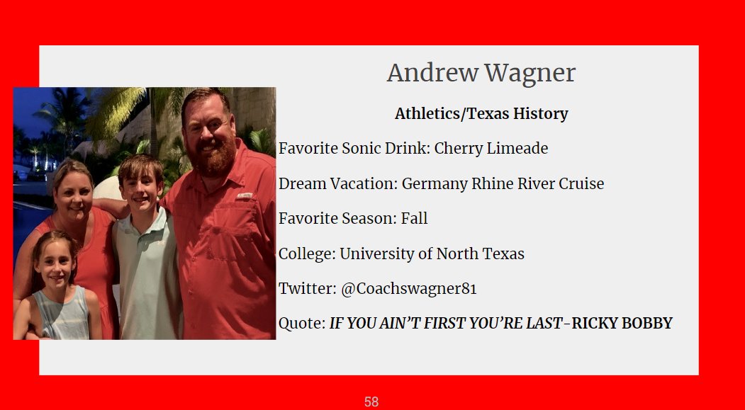 Time to welcome back Texas History teacher and Boys' Athletic Coordinator, Coach Wagner! <a href="/Coachswagner81/">Andrew Wagner</a> #broncosignite