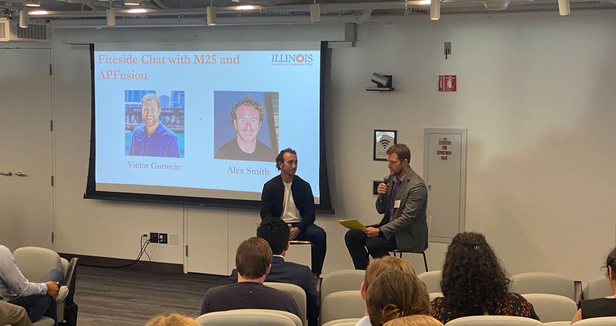 M25vc's tweet photo. Our very own @lalayak chatted with #ClubM25 member and APFusion founder, Alex Smith, at the #ILGIF Annual Summit Fireside Chat. 🔥🔥🔥 https://t.co/Tdu8DSHEyF