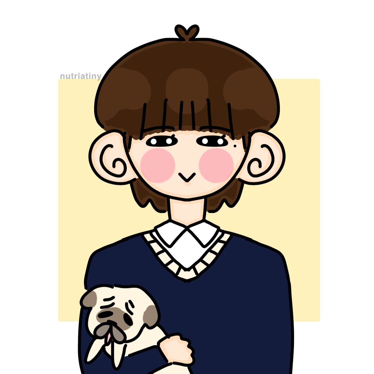 nutriatiny's tweet photo. Some Old Man Jihu and his pug Yeonah for my CISI fans out there 

(Also I don’t know how to draw dogs so I’m sorry miss pug)

[ #온앤오프 #유 #ONFfanart ] https://t.co/tbYfkuvZyr